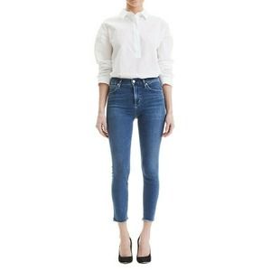 Citizens of Humanity Rocket Crop High Rise Skinny Jean Angled Hems 25 W 24
